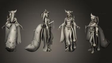 Military figurines Kyoko 3d model